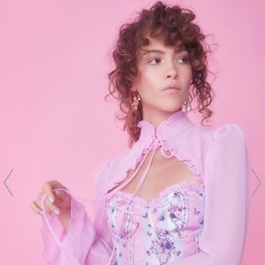 TALLEST TOWER HIGH COLLAR BUSTIER